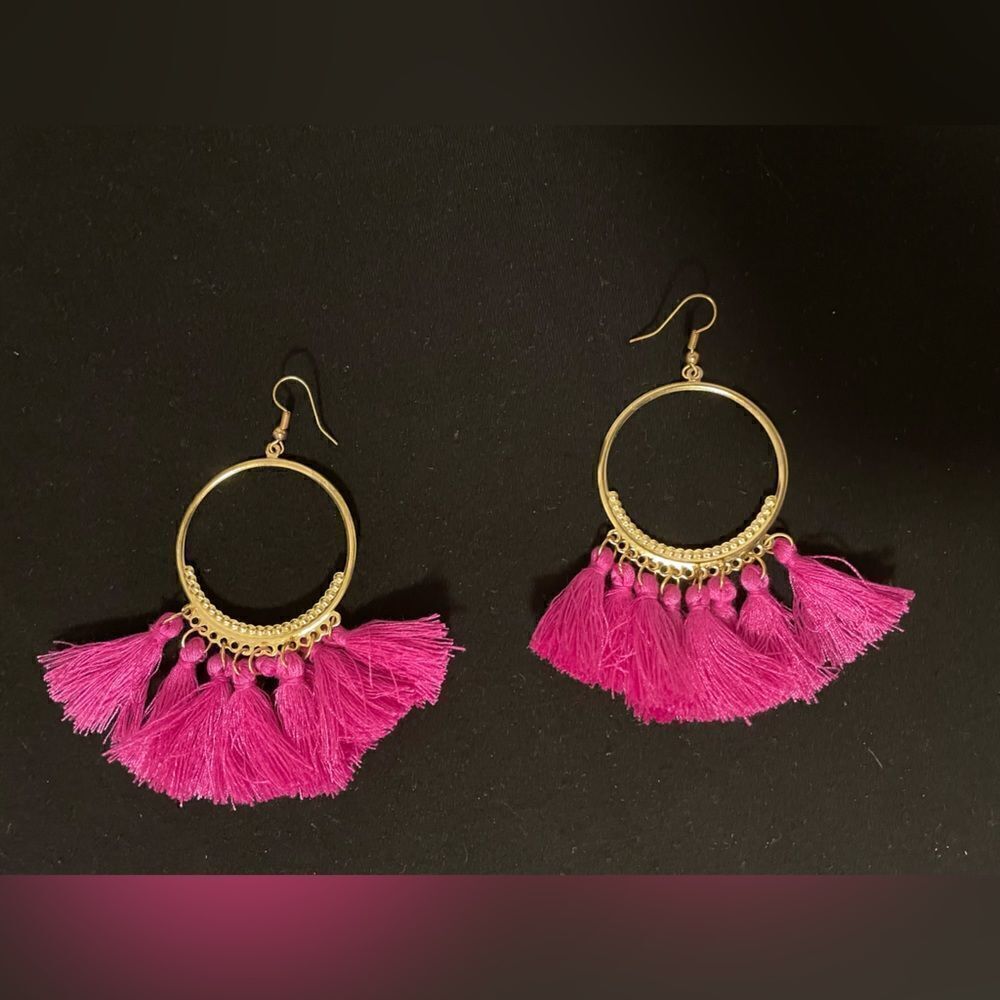 Colorful earrings from Mexico - Picture 5 of 5